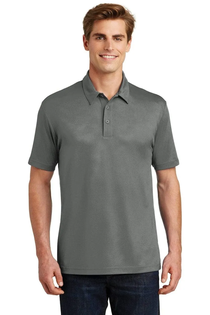 Sport-Tek ST630: Embossed PosiCharge Tough Polo