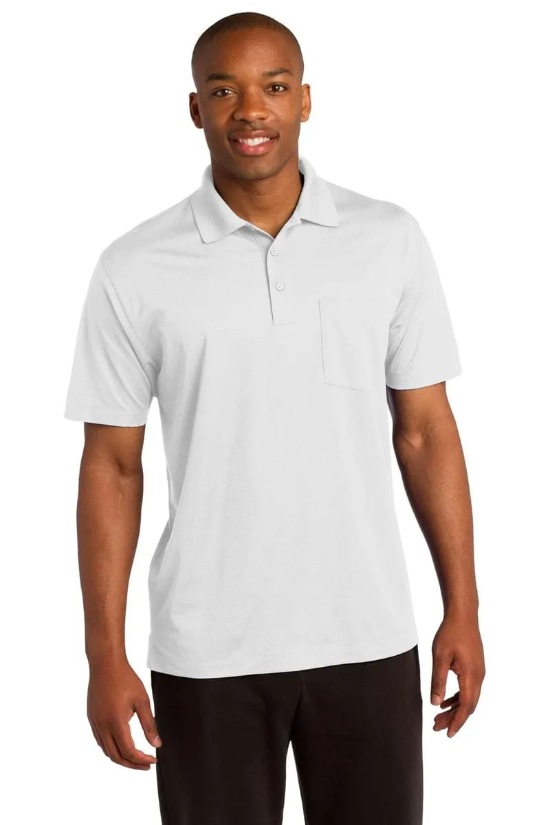 Sport-Tek ST651: Micropique Sport-Wick Pocket Polo