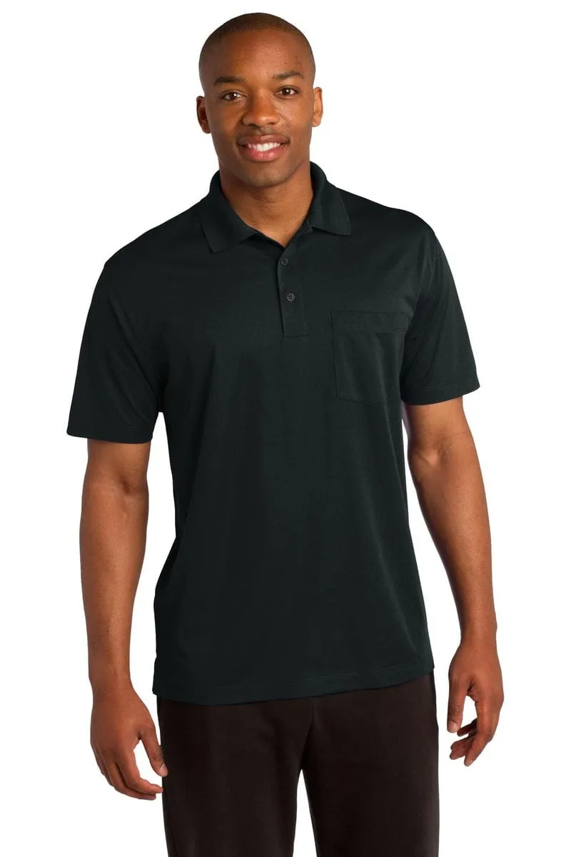 Sport-Tek ST651: Micropique Sport-Wick Pocket Polo