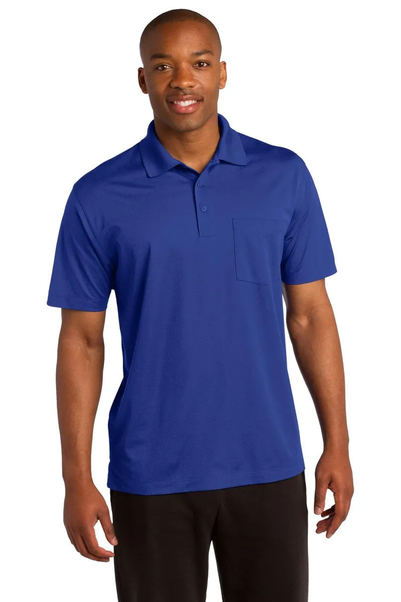 Sport-Tek ST651: Micropique Sport-Wick Pocket Polo