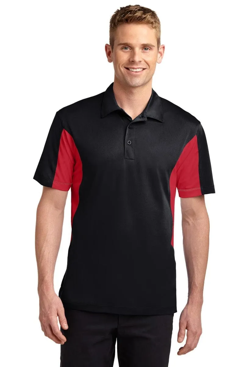 Sport-Tek ST655: Side Blocked Micropique Sport-Wick Polo