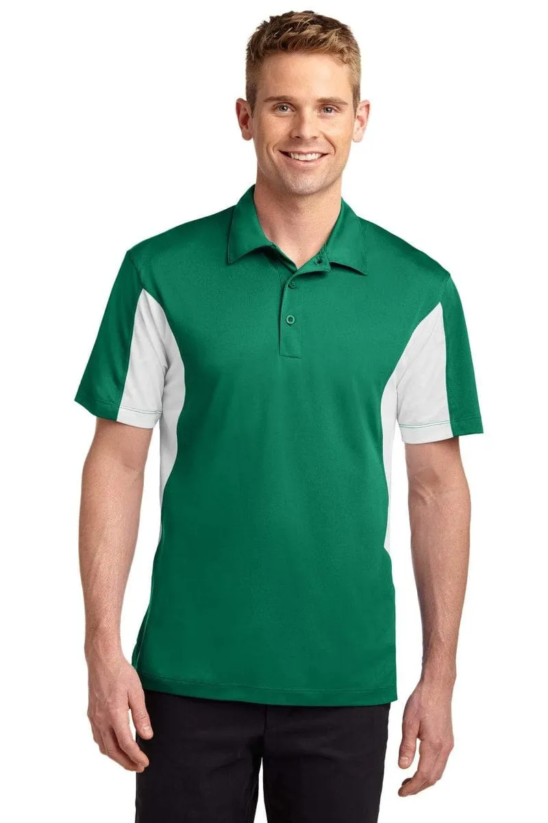 Sport-Tek ST655: Side Blocked Micropique Sport-Wick Polo