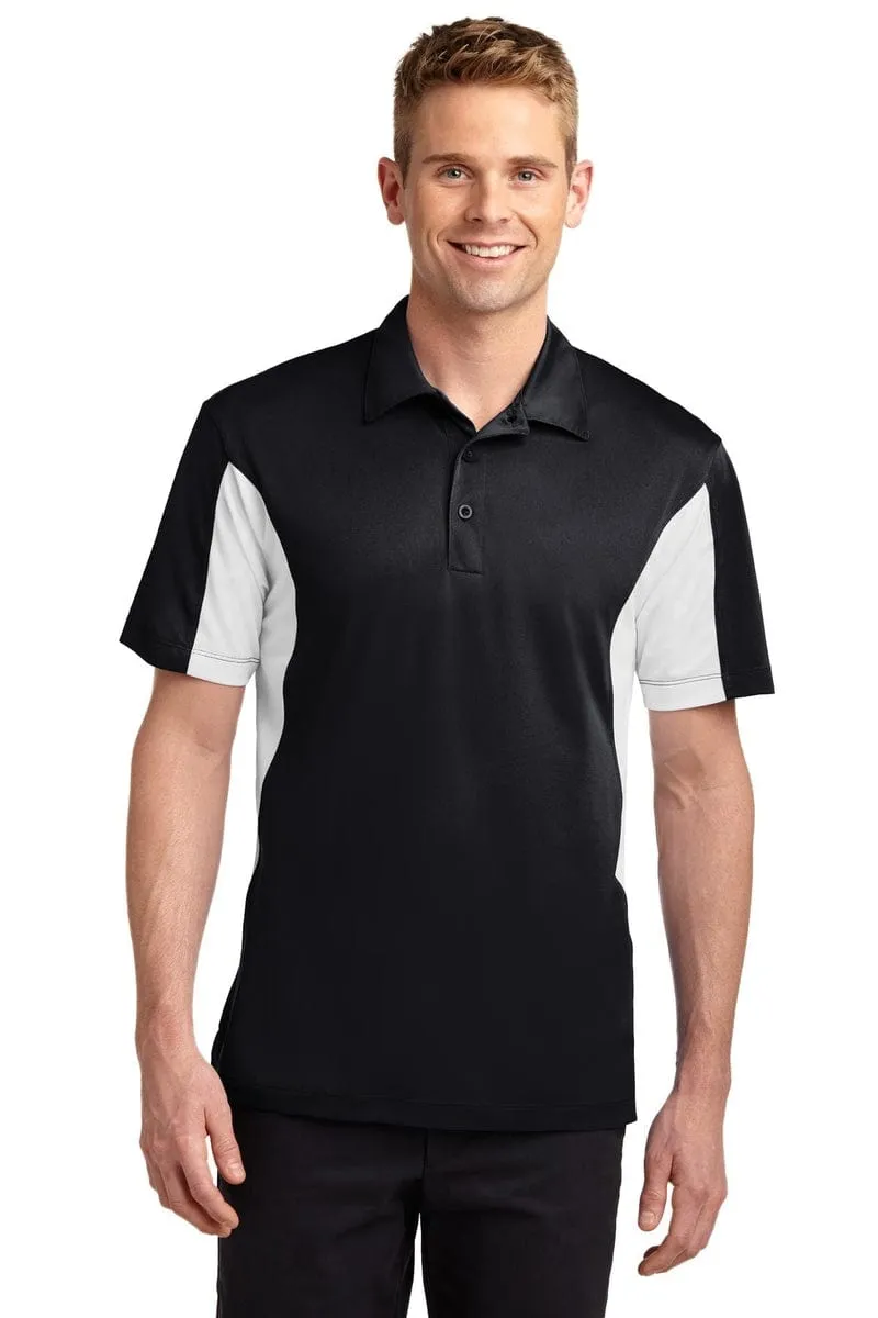 Sport-Tek ST655: Side Blocked Micropique Sport-Wick Polo