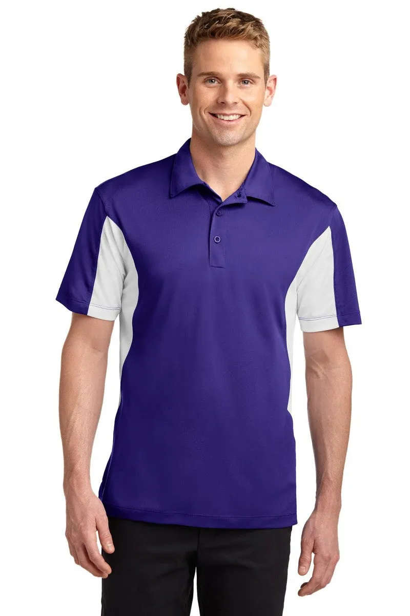 Sport-Tek ST655: Side Blocked Micropique Sport-Wick Polo