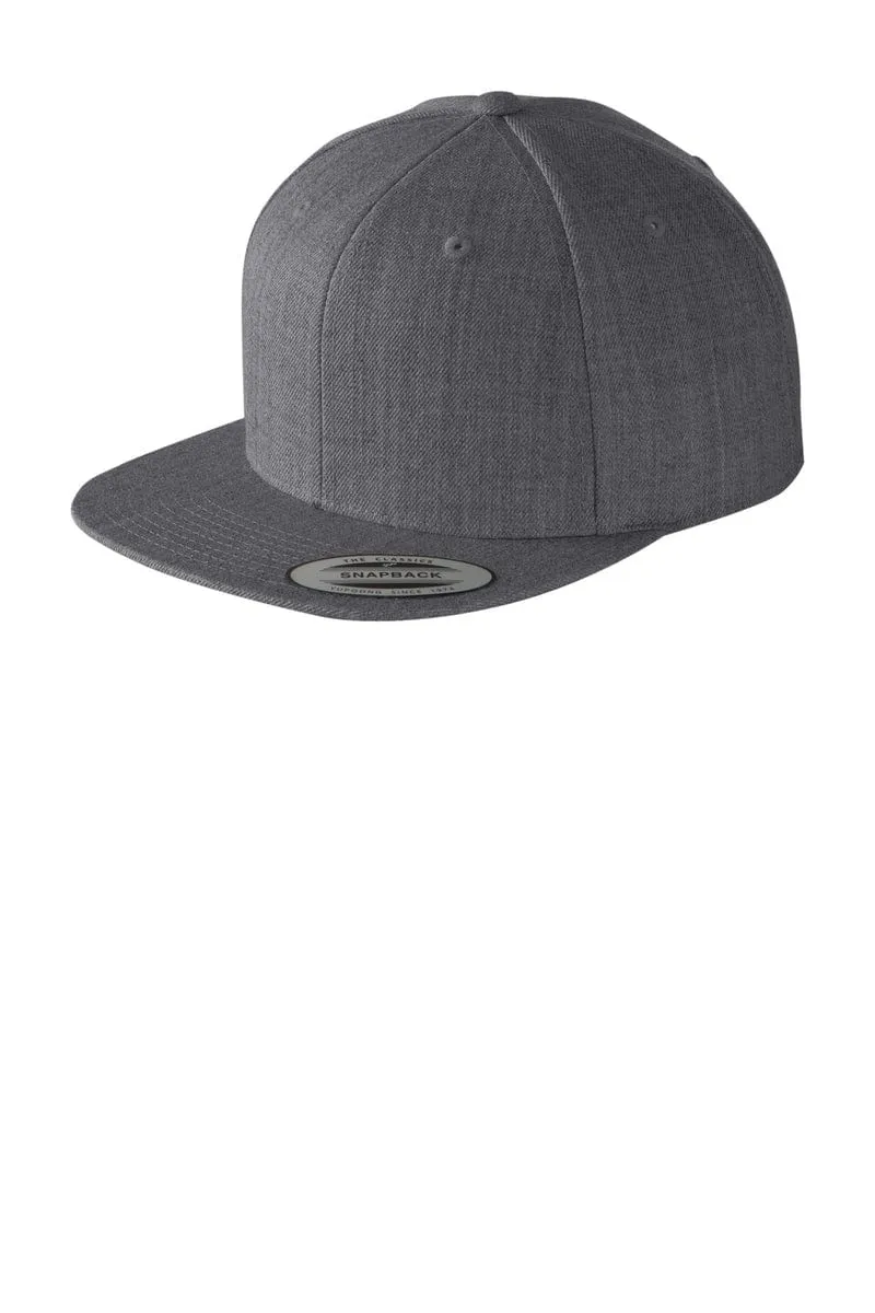 Sport-Tek STC19: Yupoong Flat Bill Snapback Cap