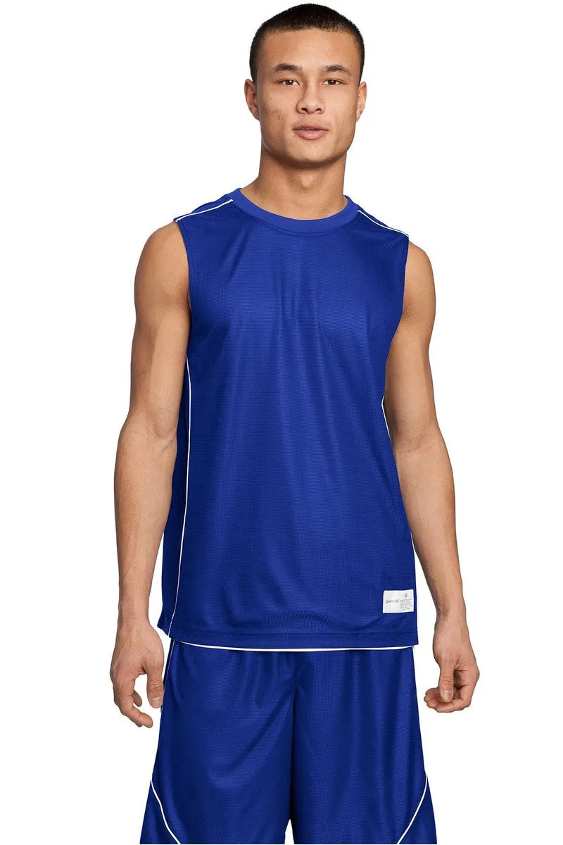 Sport-Tek T555: PosiCharge Mesh Reversible Sleeveless Tee