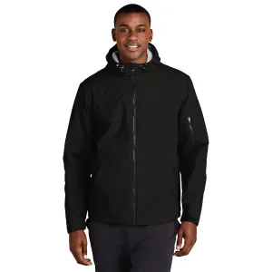 Sport-Tek® Waterproof Insulated Jacket - Black