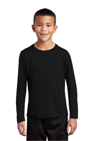 Sport-Tek YST420LS: Youth Posi-UV Pro Long Sleeve Tee