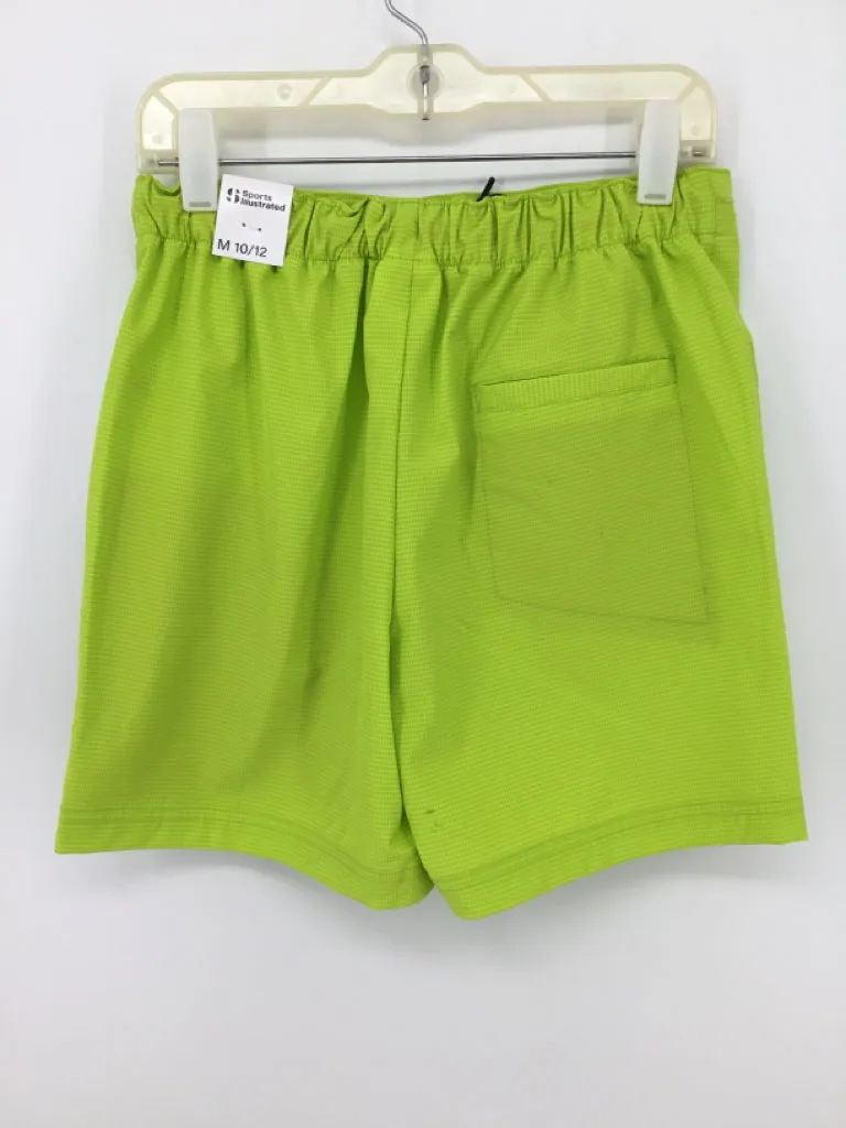 Sports Illustrated Child Size 10 Green Solid Swimwear - boys