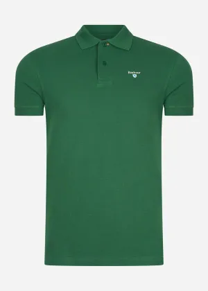 Sports polo - racing green