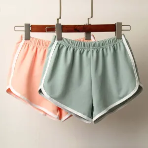 Sports shorts female summer 2020 casual fashion streaming cotton three pants new Korean version of the beach hot pants