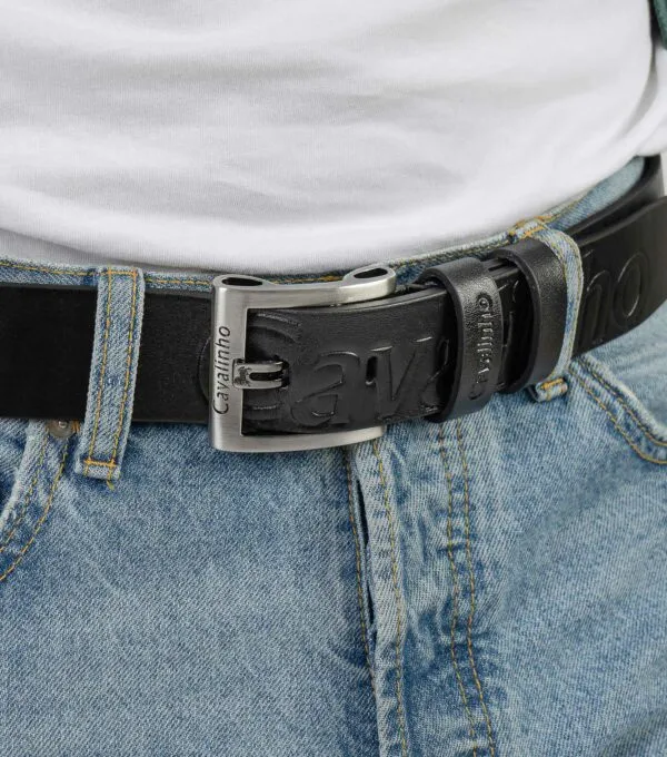 Sporty Leather Belt