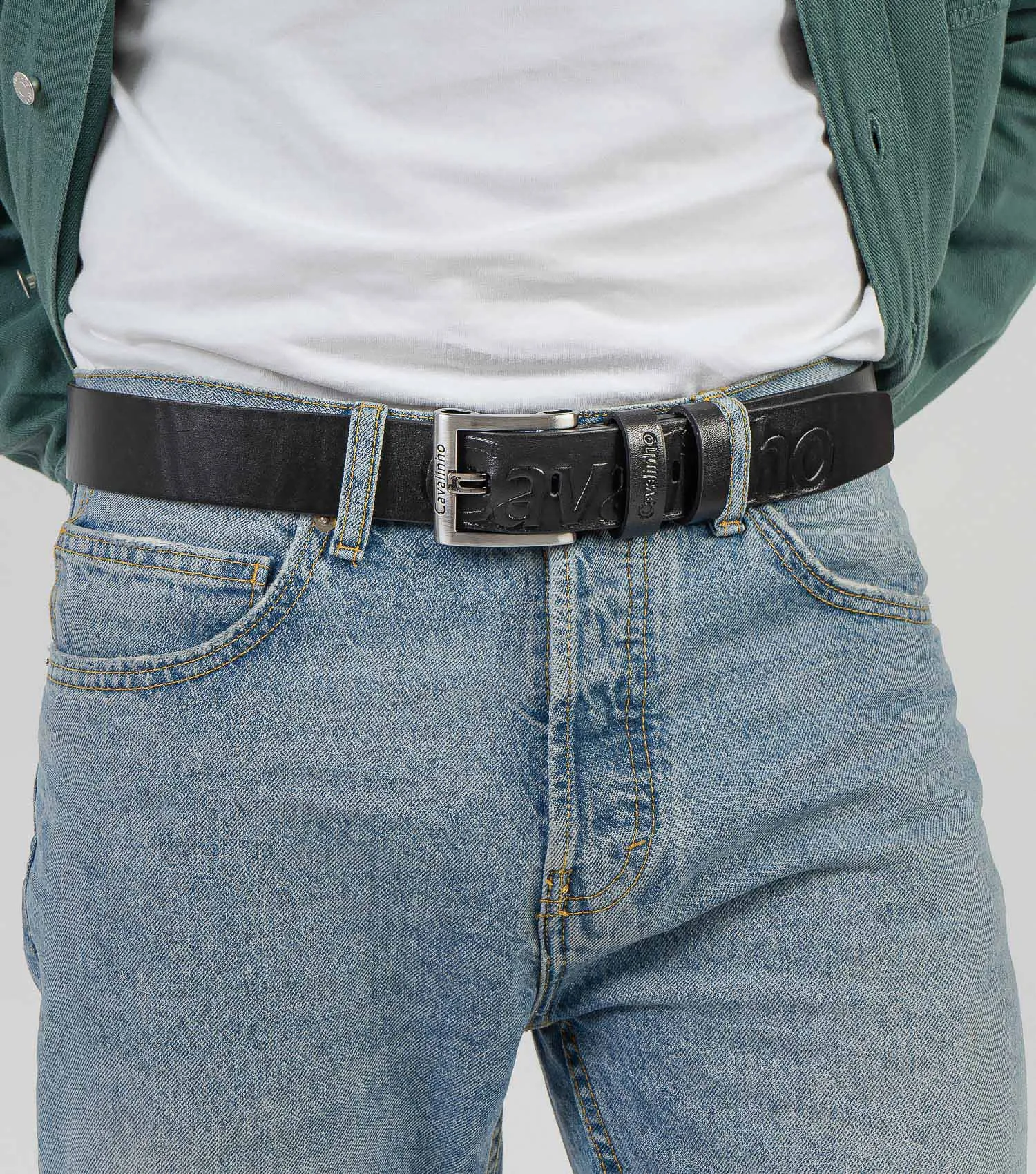 Sporty Leather Belt