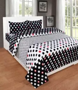 Spring Board Queen Size Bedsheet for Single Bed, with Pillow Cover (AMB50)