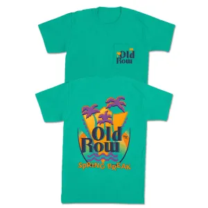 Spring Break Surf Club Pocket Tee