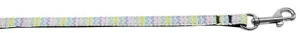 Spring Chevron Nylon Dog Leash 5-8 Inch Wide 4ft Long