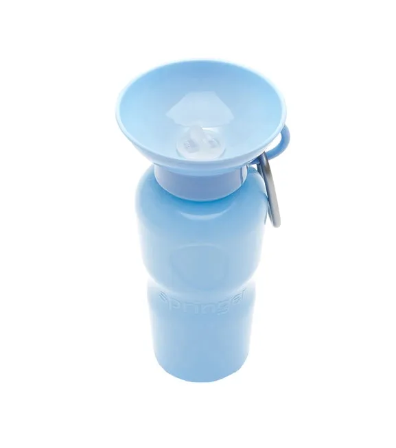 Springer Classic Travel Dog Water Bottle - Sky Blue