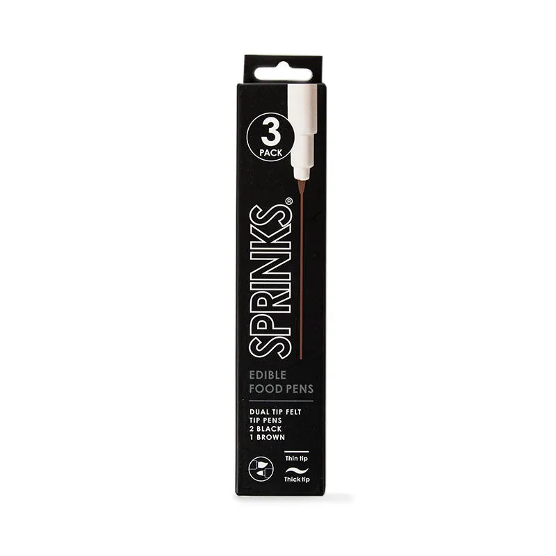 Sprinks Edible Pens Essentials 3 Pack