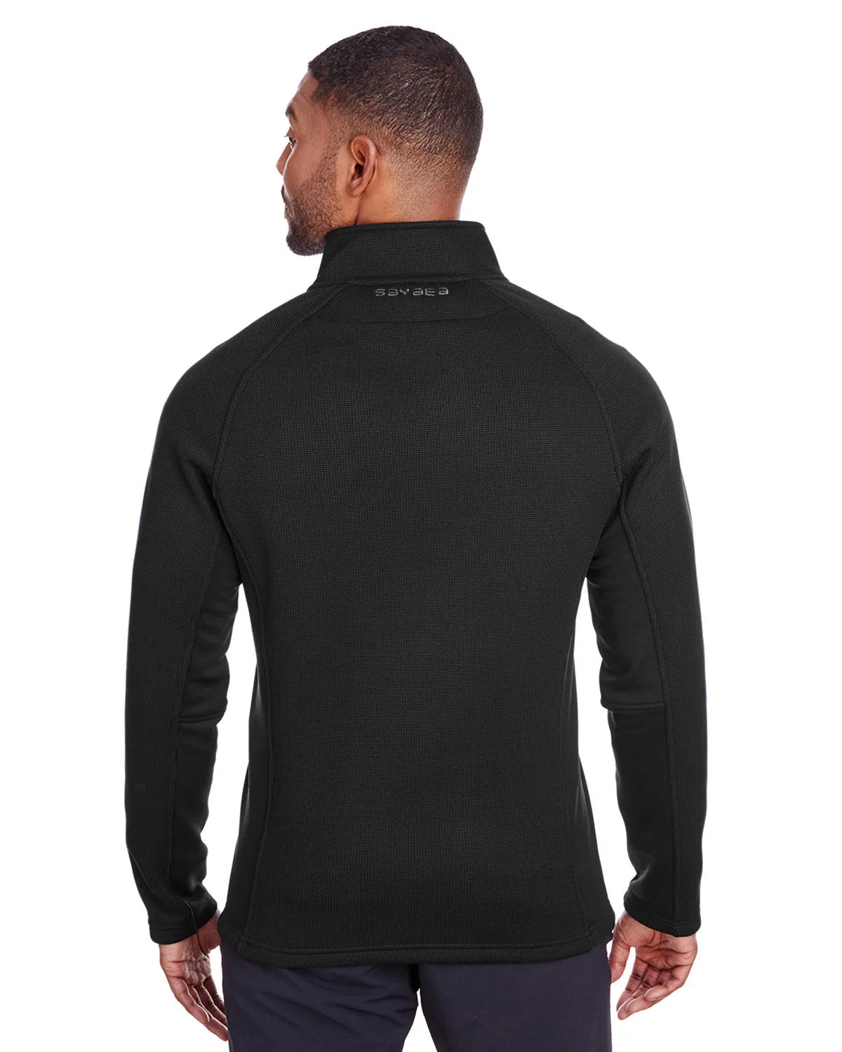 Spyder Constant Half-Zip Sweaters, Black/ Black