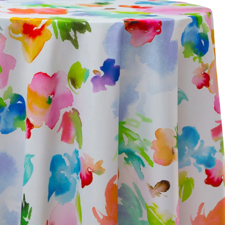 Square Floral Tablecloths