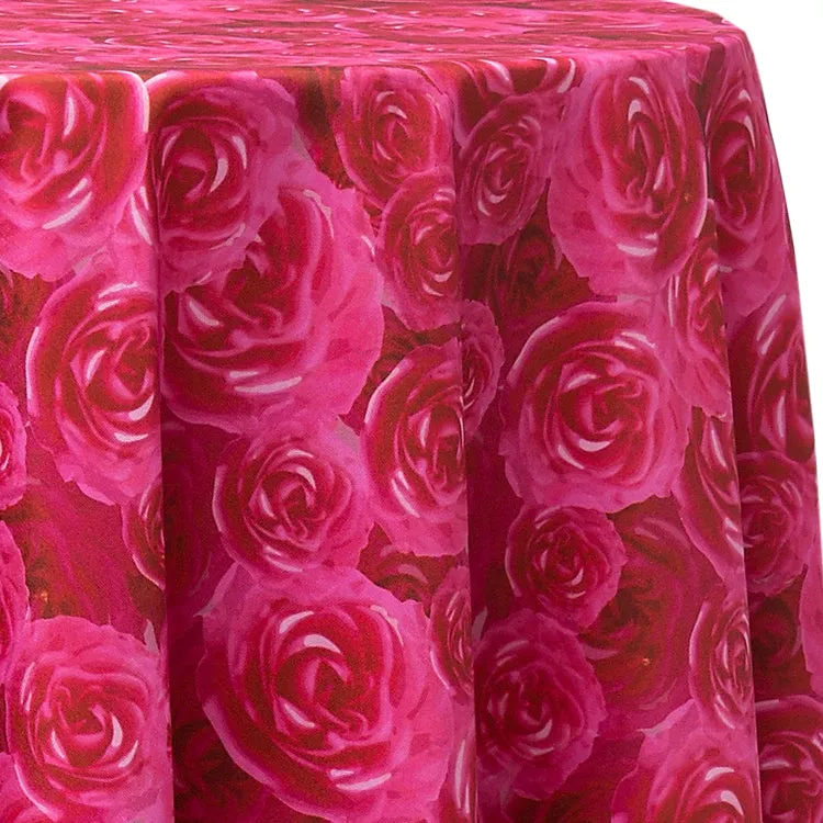 Square Floral Tablecloths