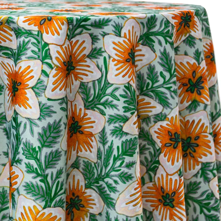 Square Floral Tablecloths