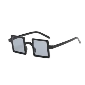 Square Shape Plastic Frame Colorful Sunglasses