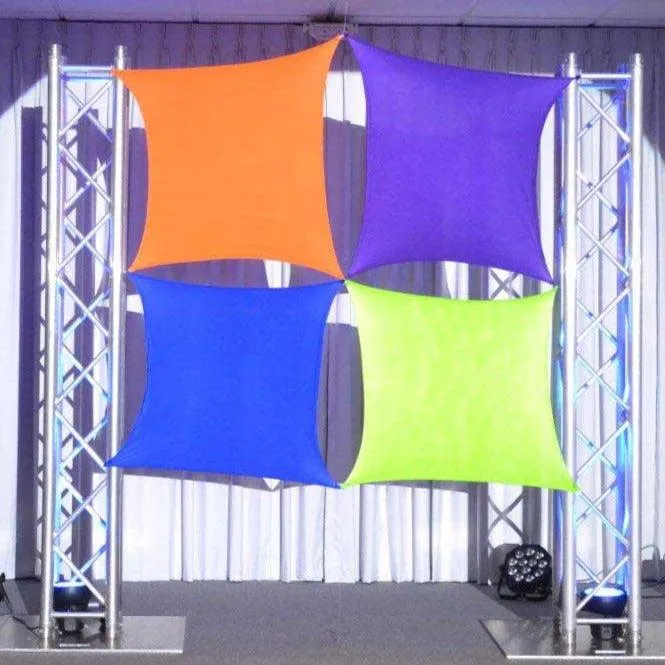 Square Spandex Hanging Sail - 4 Points