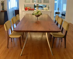 Squared Cast/Mill Dining Table