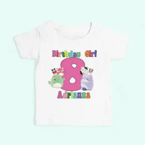 Squishmallows shirt squishmallows birthday shirt Girls Birthday Shirt