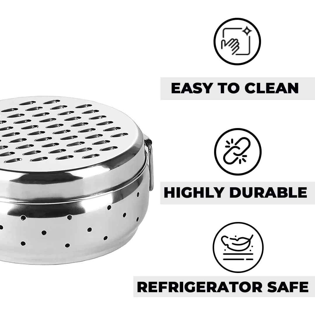 SS Grater with Storage