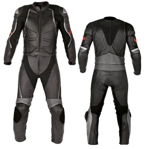 SS054 MEN MOTORCYCLE LEATHER RACING SUIT