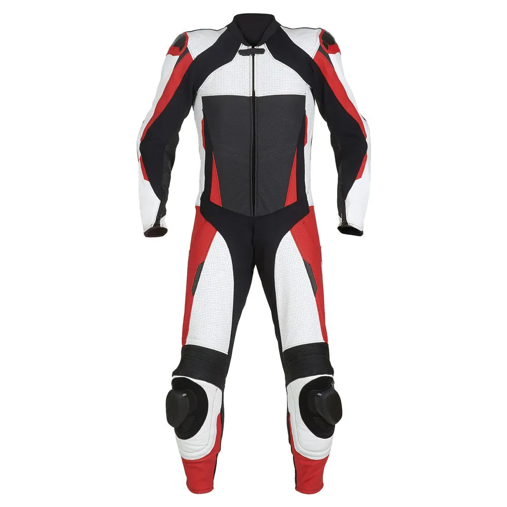 SS329 MEN MOTORCYCLE LEATHER RACING SUIT