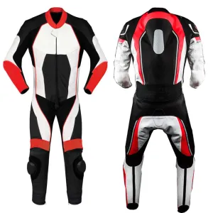 SS494 MEN MOTORCYCLE LEATHER RACING SUIT