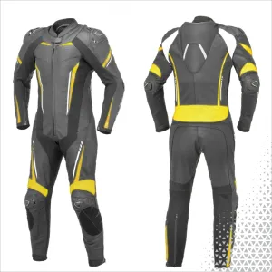 SS890 MEN MOTORCYCLE CE APPROVED LEATHER RACING SUIT