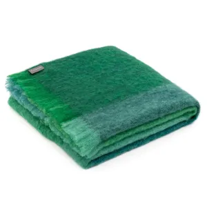 St Albans Mohair Emerald Throw