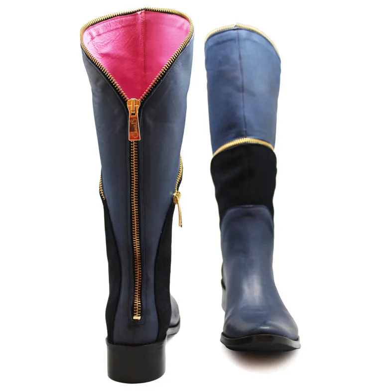 St Chappelle - Navy boot- Last pair 37