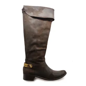 St Germaine - Brown Leather 20" wide calf