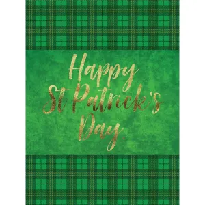 St Patricks Day Printed Backdrop