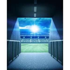 Stadium Tunnel Printed Backdrop