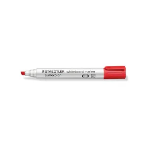 Staedtler 351 White Board marker Bullet Tip  - Red