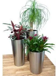 Stainles Steel SS Conical Planter