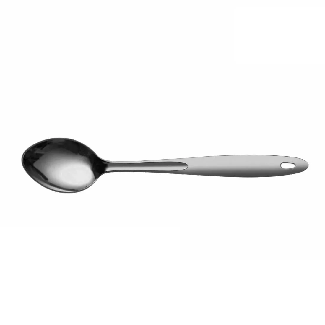 Stainless Steel Basting Spoon Solid Kitchen tool - Ruby