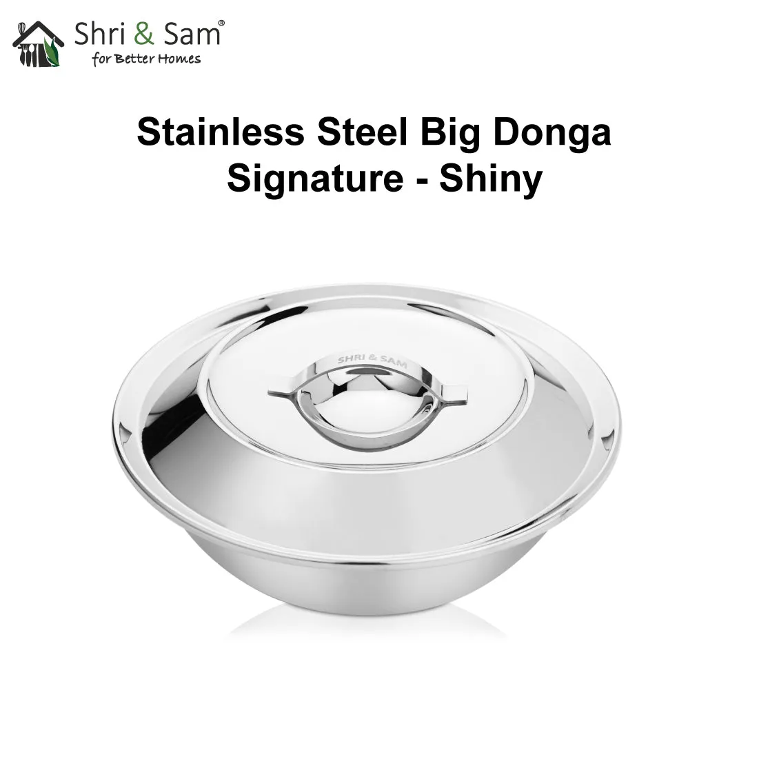 Stainless Steel Big Donga Signature - Shiny