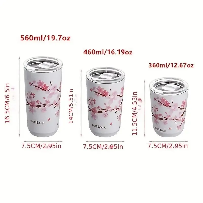 Stainless Steel Insulated Cup with Straw