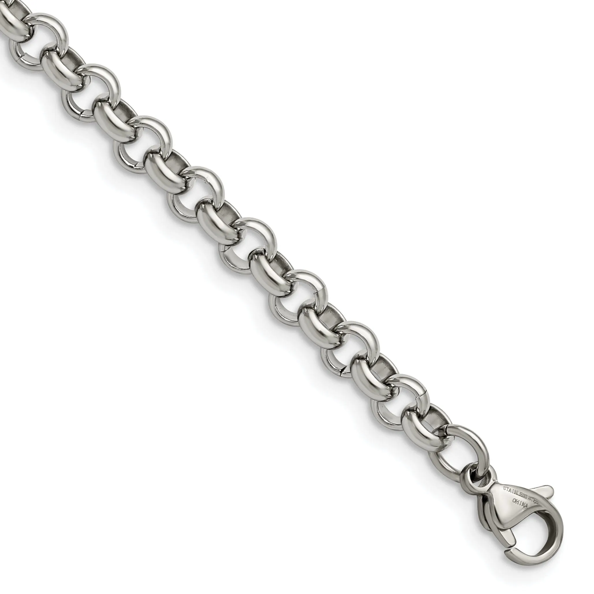 Staless Steel Rolo Chain 6MM