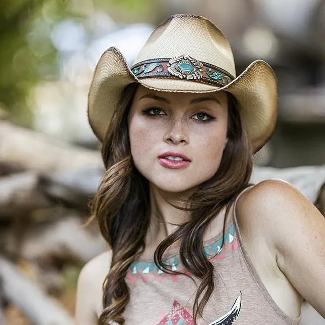 Stampede Women's Western Straw Hat -The Poison Ivy