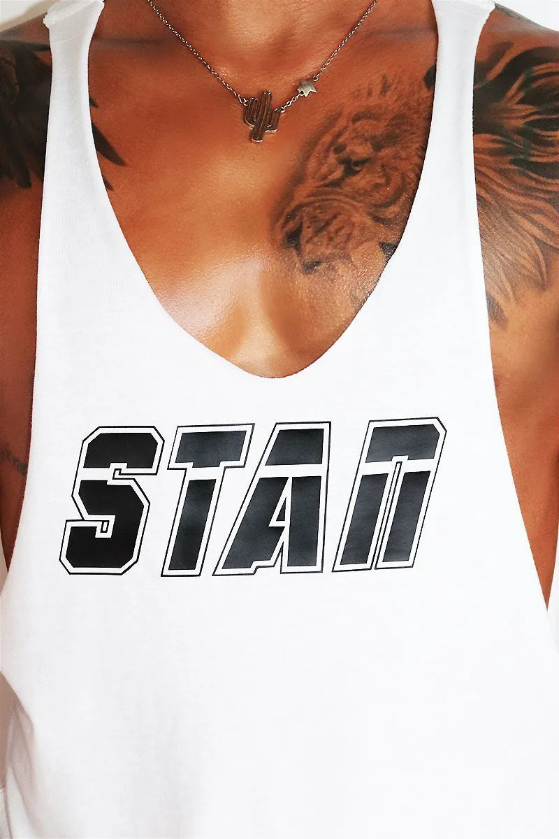 STAN String Tank-White