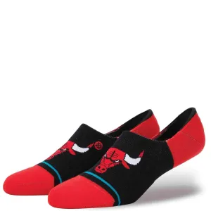 Stance NBA Arena Bulls Super Invisible/No Show Ankle Socks - Red