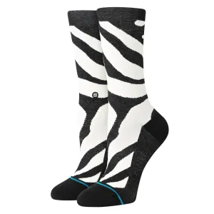 Stance Womens Ze Crew Socks - Black